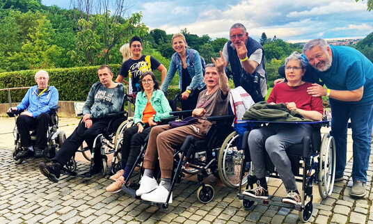 Ausflug mit Bewohners Am Laupark