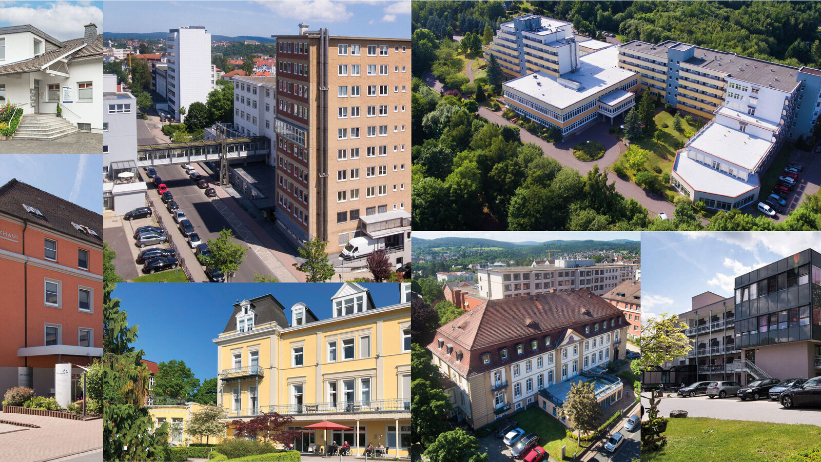 Gebäude des Verbundes Wicker Gesundheit & Pflege